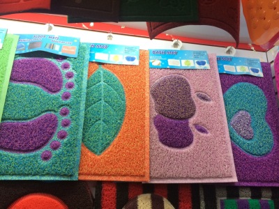 Color Mesh Bottom Embossed Non-Slip Carpet Mesh Non-Slip Material Color Environmental Protection PVC Mat Non-Slip Mat