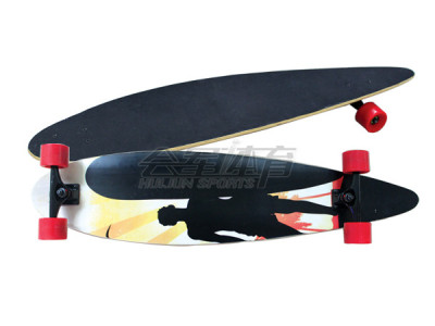 HJ-F089 maple long skateboard