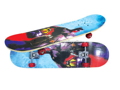 HJ-F083 double-skid skateboard
