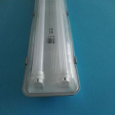 Factory direct LED three anti-lamp cover PC + PC material T5 T8 explosion-proof lamp spot