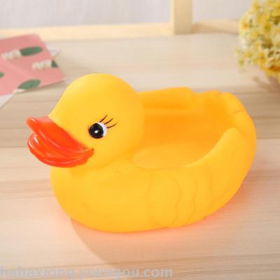 Baby toys with egg network duck sound toys PVC toys