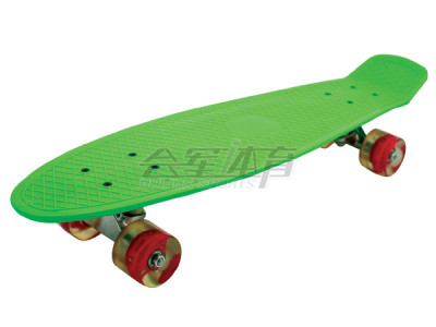 HJ-F092 laser wheel big fish skateboard 27 inches