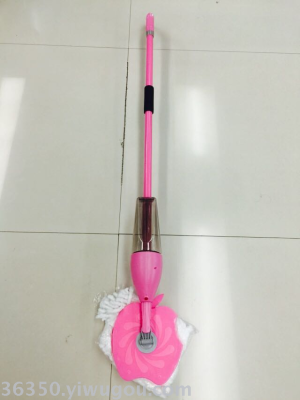 Apple modeling iron straight pole ultra-fiber cotton yarn spray spray mop