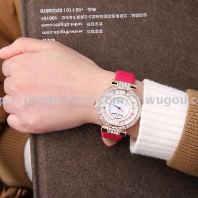 Casual students simple wild hand leather table female atmosphere Korean watch