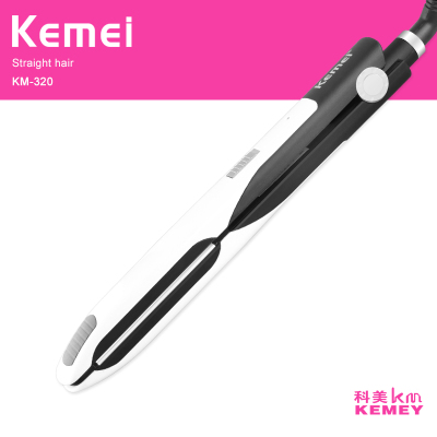 KM-320 professional straight hair device does not hurt hair straightener ceramic straight hair splint ultr