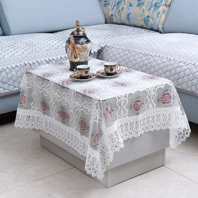 Jianghu Stall PVC Printed Tablecloth Disposable Table Mat Oil-Proof Tablecloth Printed Tablecloth