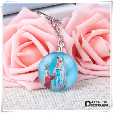 Fantasy anime crystal key pendant accessories