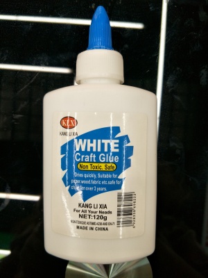 120g environmental protection fast dry white latex, students with white glue.