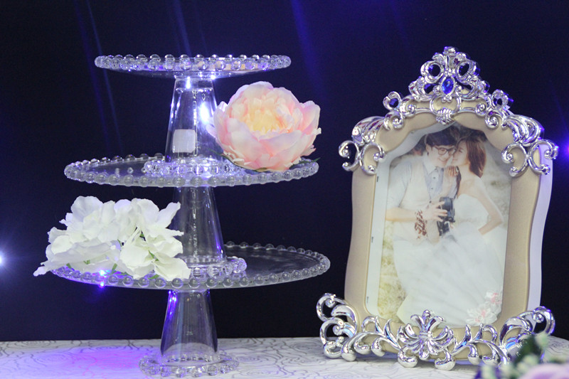 玻璃小碟子玻璃盘小吃碟茶盘点心盘糖果盘