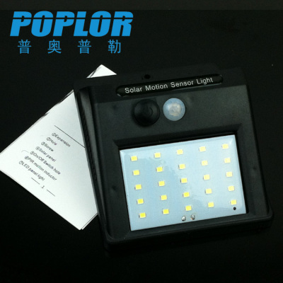 LED solar lamp / 5W /25 pcs chip /human induction /courtyard lamp /outdoor  lamp / lamp without electricity / waterproof