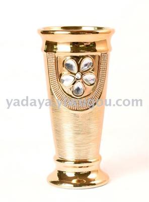 Ceramic vase flower ware drawing technology decoration with drilling technology