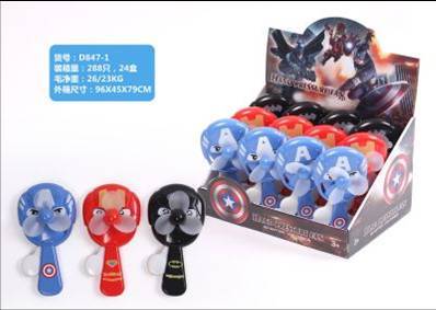 Children 's toys wholesale domestic sales explosion Avenger Union hand pressure single head fan