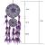 Indian Dream Catcher Wall Hanging Hand-Woven Purple Feather Ornaments Creative Wall Decoration Dream Catcher