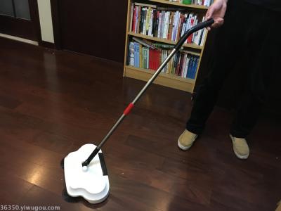 Home push-type sweeping machine multi-function suction drag one