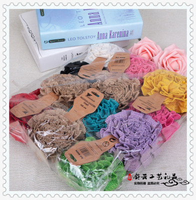 Color elastic lace woven ribbon DIY clothing hand accessories