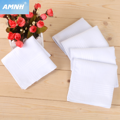 American white handkerchief classic 40cm handkerchief cotton handbags pure color gift with a handkerchief