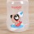 Baby bottle silicone mouth Baby Baby handle to drink anti-drop PP plastic bottle