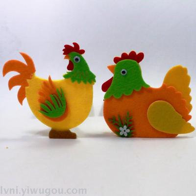 Nonwovens Kindergarten Preschool furnishings arranged rooster hens