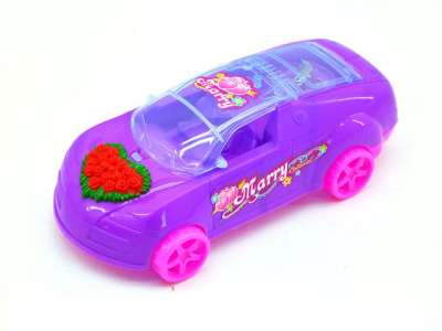 Children 's milk gifts gifts toys wholesale cable with light sports car wedding model