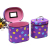 Lip Pattern Cylinder Two-Piece Cosmetic Case Beauty Shop Gift Box Storage Box
