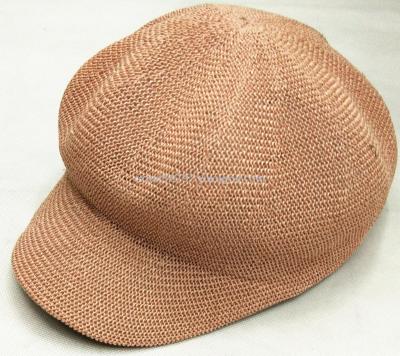 New Korean hat fashion knit octagonal hat folding beret