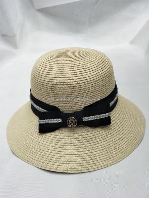 New Korean fisherman hat bow sun hat beach hat