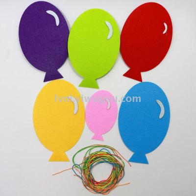 Nonwovens Kindergarten Wall Stickers Decorative Balloon Set