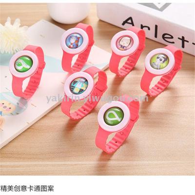 New Korea insect repellent hand ring mosquito repellent watch plant essential oil children adult