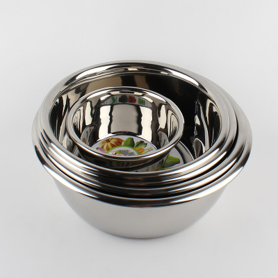 Seasoning pots arc side of the quilt cooking pots home stainless steel basin 1.5 mind arc