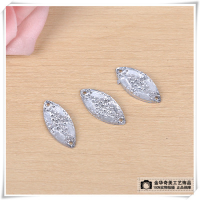 Acrylic drill double hole drilling shoes clothing luggage headdress clothing accessories jewelry accessories