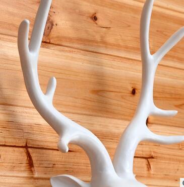 Deer head hanging home crafts