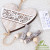 Christmas Series Pastoral Style Home Decoration Wooden Hang Tag Creative Heart Pendant Small Ornaments