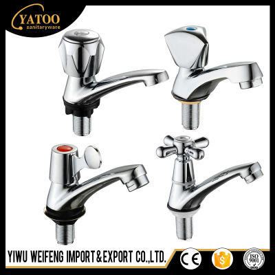 Hand washing machine water tap water faucet zinc alloy quick opening tap