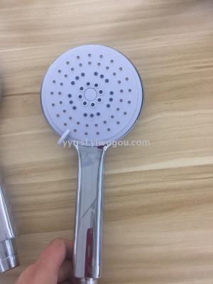 New plastic shower head with 5 function (with cleaning)
