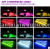 Sound control atmosphere lights car soles of the feet RGB wireless remote control LED colorful music rhythm lights