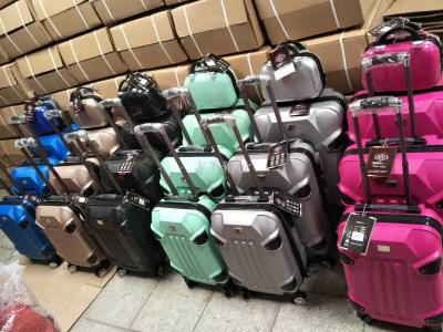 Single stock casters ABS + PC three - piece four - piece trolley case suitcase