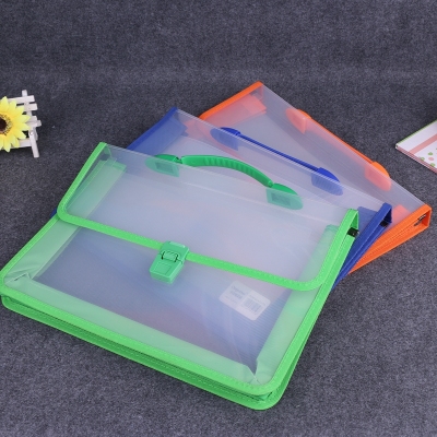 An Organ bag multi-layer folder student paper bag business multi-functional handbag information package