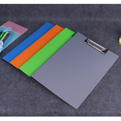Self-produced self-marketing folder pad writing clip menu clip paper splint office stationery