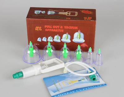 English 6-Tube Foam Vacuum Cupping Device, Foreign Trade Cupping
