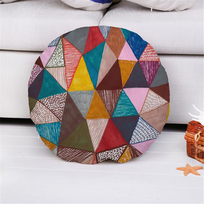 Regularity pattern decoration manufacturers Direct sale was demonstrated in Modern round pillow for Cushion on Cushion