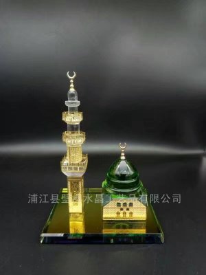 Crystal architectural model of Madison mosque