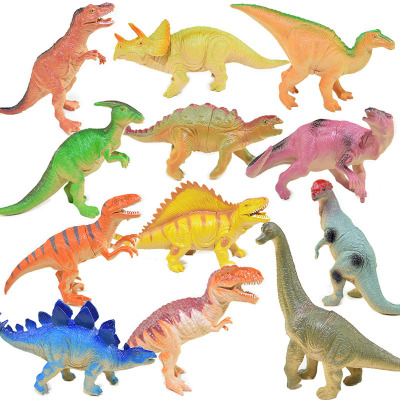 Direct sale of 12 baby dinosaur model simulation dinosaur models BB whistling tyrannosaurus rex wholesale