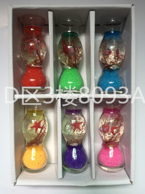 6-Color Glass Jelly Wax Smokeless Candles Proposal Special for Birthday Party Candle Ornaments Factory Direct Sales