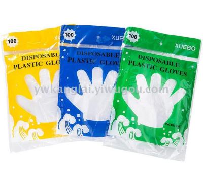 Disposable Gloves PE Gloves Transparent Disposable Sanitary Gloves PE Gloves