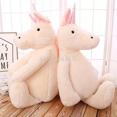 2017 new explosion plush toys unicorn cute pony dolls foreign trade hot