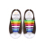 Colorful leisure leisure sports silicone free lazy shoelaces