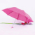 55*7K Tri-Fold Pearlescent Pure Color Folding Umbrella Stall Umbrella Activity Promotion Umbrella Short Handle Printed Umbrella