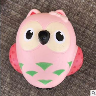 Slow rebound Squishy new simulation cake simulation package PU pendant owl