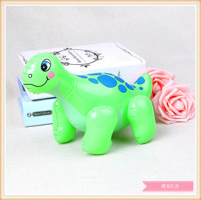 PVC inflatable toy mini dinosaur swimming toy children's cartoon water toy