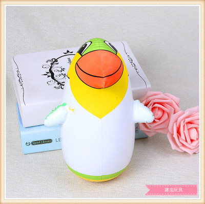 PVC toy tumbler inflatable toy cute toy factory direct sale